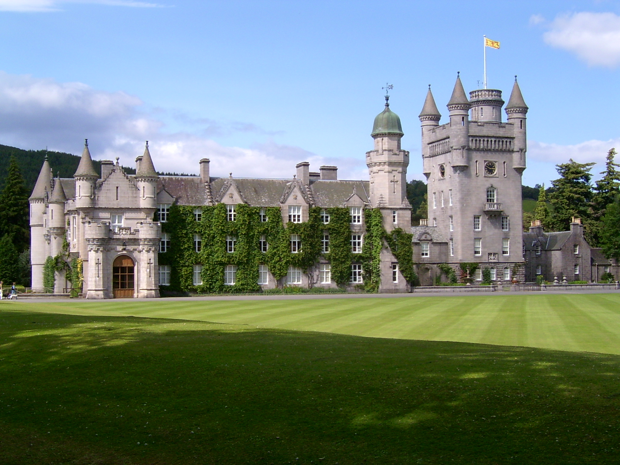 Zamek Balmoral w Aberdeenshire