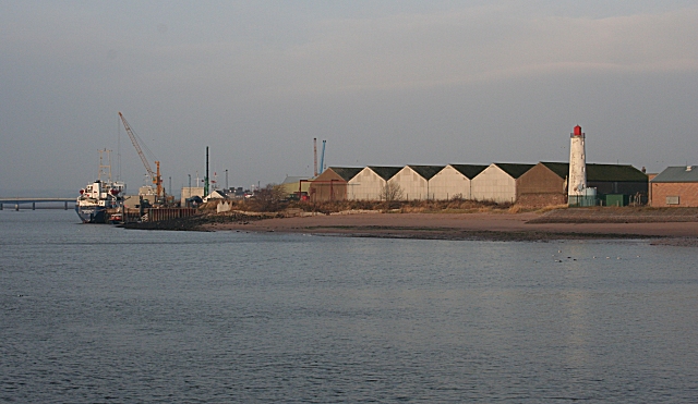 Montrose Basin o zachodzie słońca